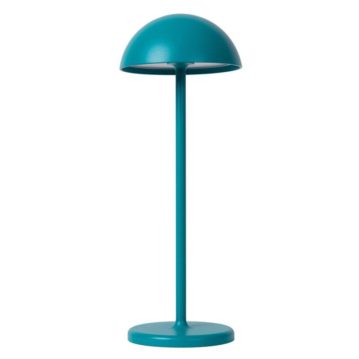 Bruine buiten tafellamp landelijk, Colin, 3W, 3000K LED, IP44, 3-staps dimbaar