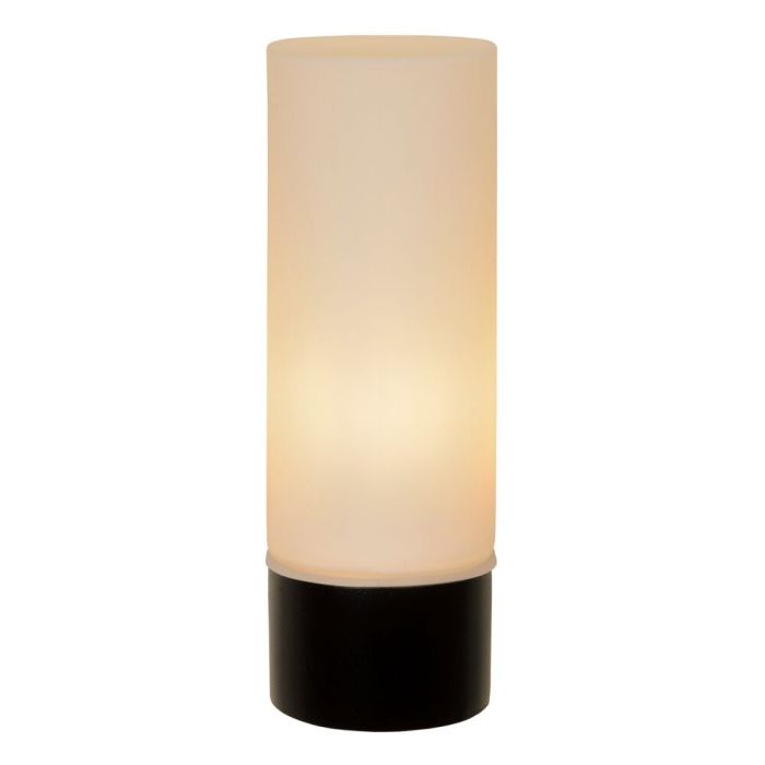 Zwarte wandlamp Jesse, glas