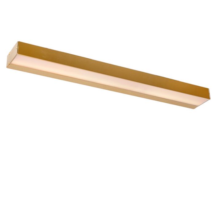 Messing badkamer wandlamp modern, Alexa, 8W, 3000K LED, IP44