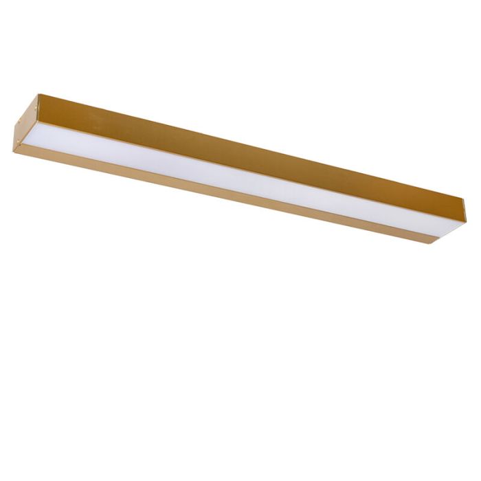 Messing badkamer wandlamp modern, Alexa, 8W, 3000K LED, IP44