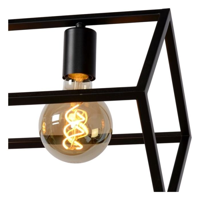 Zwarte hanglamp Fabian, metaal