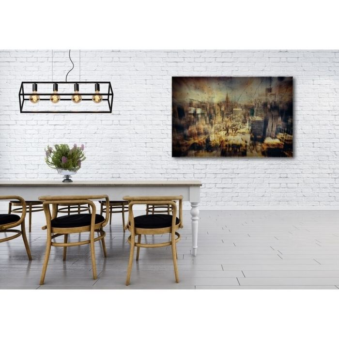 Zwarte hanglamp Fabian, metaal
