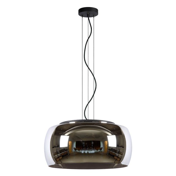 Grijze hanglamp modern, Olivia