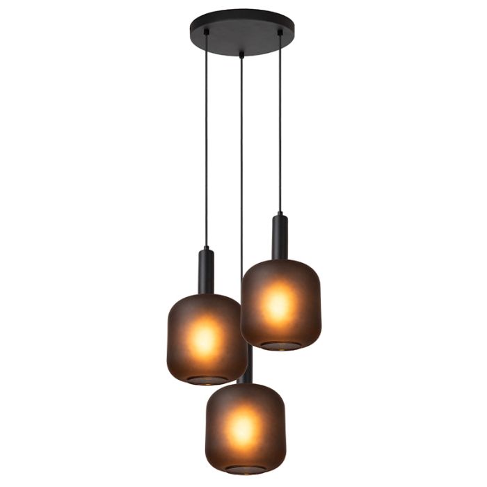 Zwarte hanglamp modern, Eloise