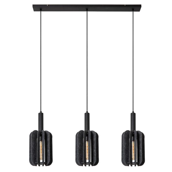 Grijze hanglamp modern, Rafal