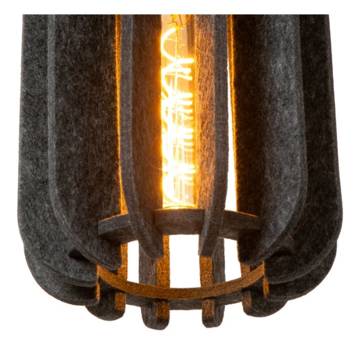 Grijze hanglamp modern, Rafal
