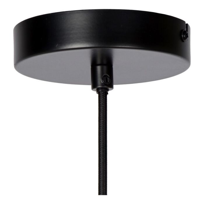 Grijze hanglamp Joanet, glas