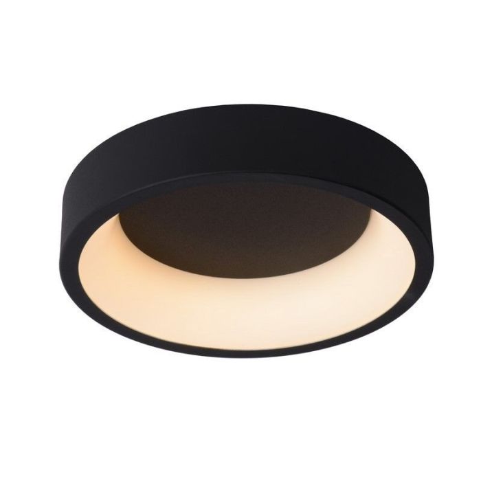 Zwarte plafonnière modern, Talowe, 20W, 3000K LED