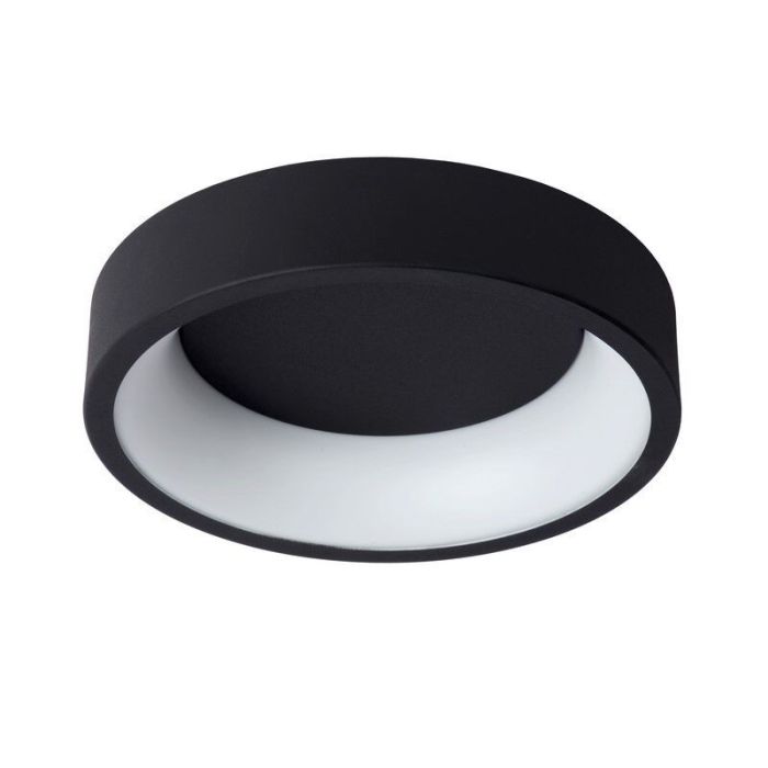 Zwarte plafonnière modern, Talowe, 20W, 3000K LED
