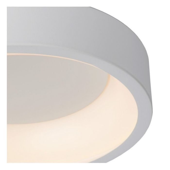 Witte plafonnière modern, Talowe, 20W, 3000K LED