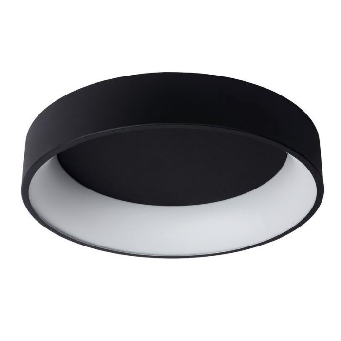 Zwarte plafonnière modern, Talowe, 42W, 3000K LED