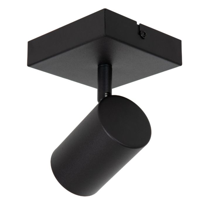Zwarte wandlamp modern, Amigo