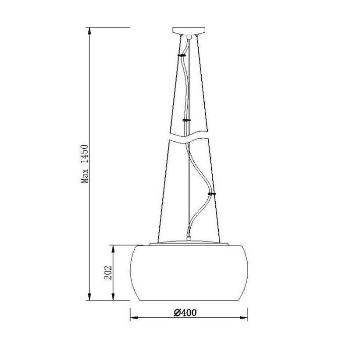Pearl hanglamp - Glas