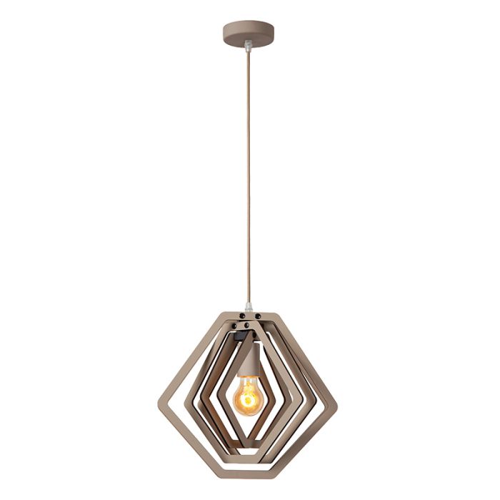 Taupe kinderkamer hanglamp modern, Mauro