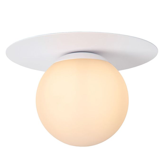 Witte plafonnière modern, Tricia