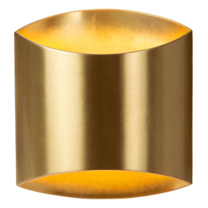 Messing up down wandlamp modern, Diletta