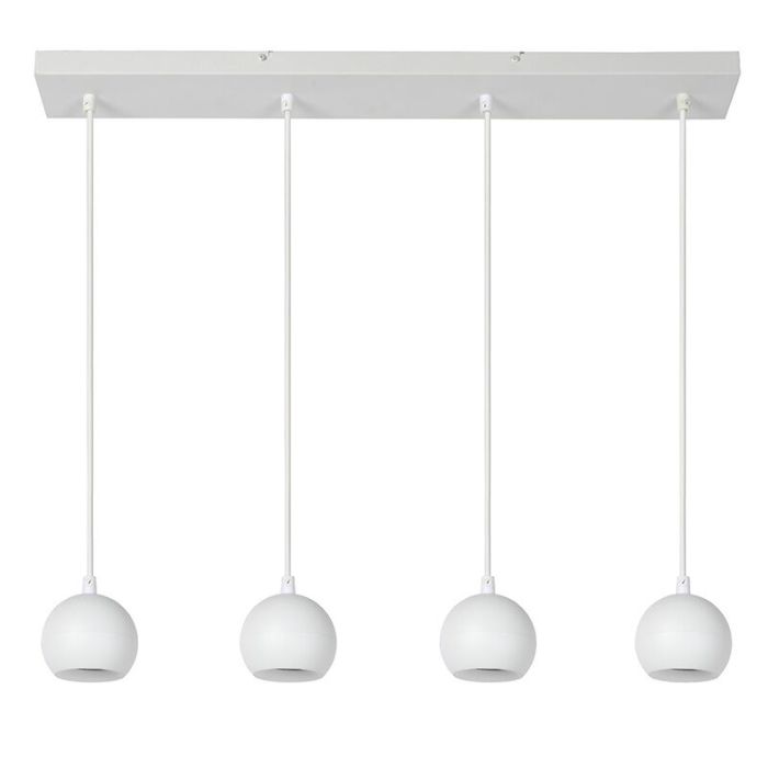 Witte moderne hanglamp, Favori, metaal