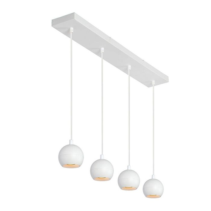Witte moderne hanglamp, Favori, metaal