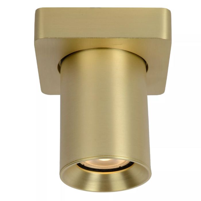 Gouden moderne plafondspot, Nigel, aluminium