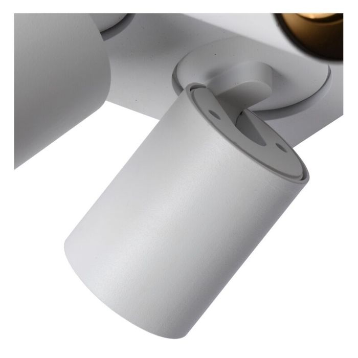 Witte plafondspot Nigel, aluminium