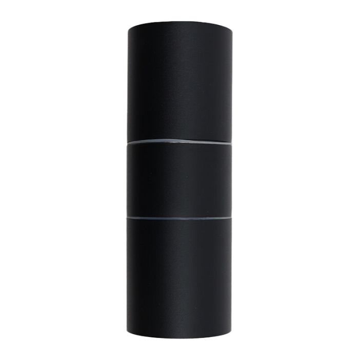 Moderne smart buitenlamp zwart, Pedro, IP44, 9W, RGBW