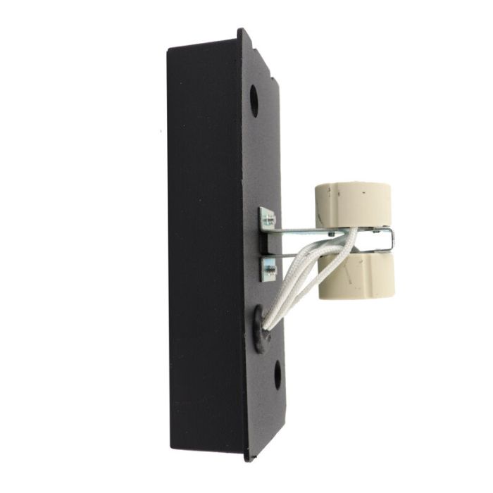 Moderne smart buitenlamp zwart, Corella, IP44, 9W, RGBW