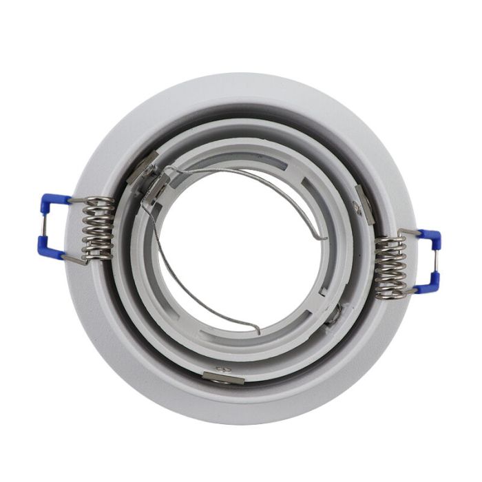 Aluminium smart inbouwspot wit, Scott, 4,5W, RGBW