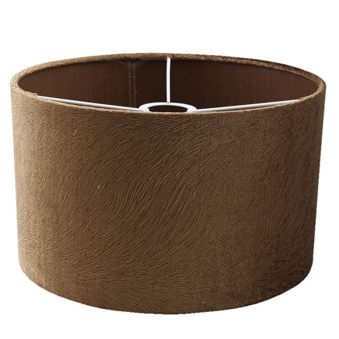 30 cm velours bruine lampenkap, Rody