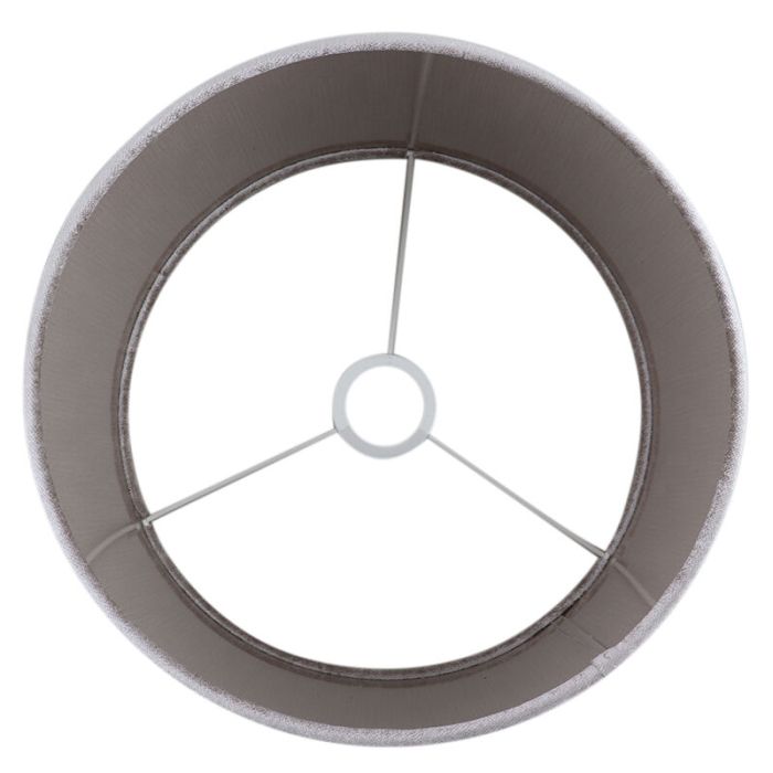 30 cm velours grijze lampenkap, Rody