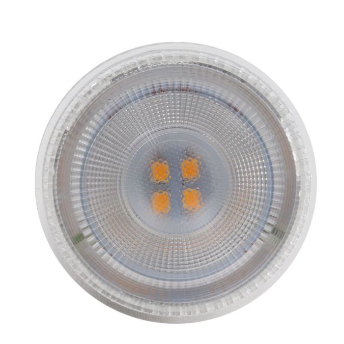 20-packTransparante GU10 LED spot Antonie, 3 Watt, 2700K (Warm wit)