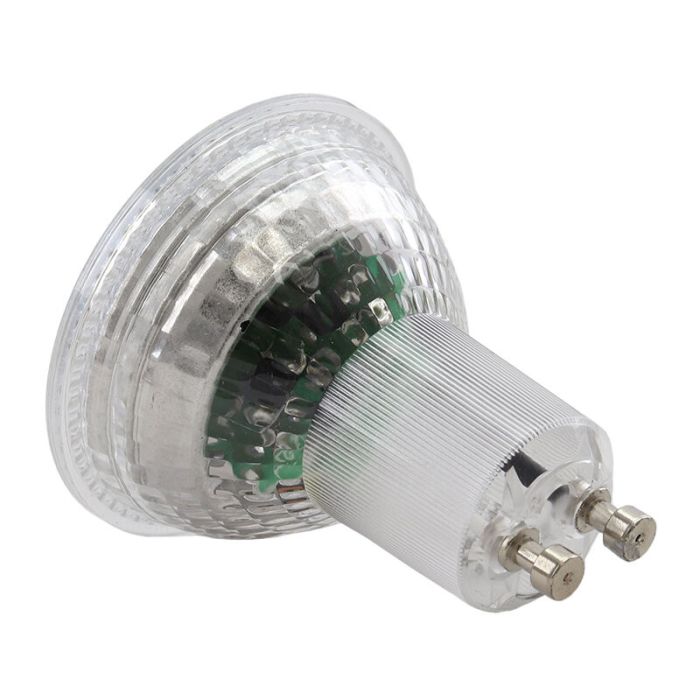 20-pack Dimbare transparante GU10 LED lamp Antonie, 5w, warm wit