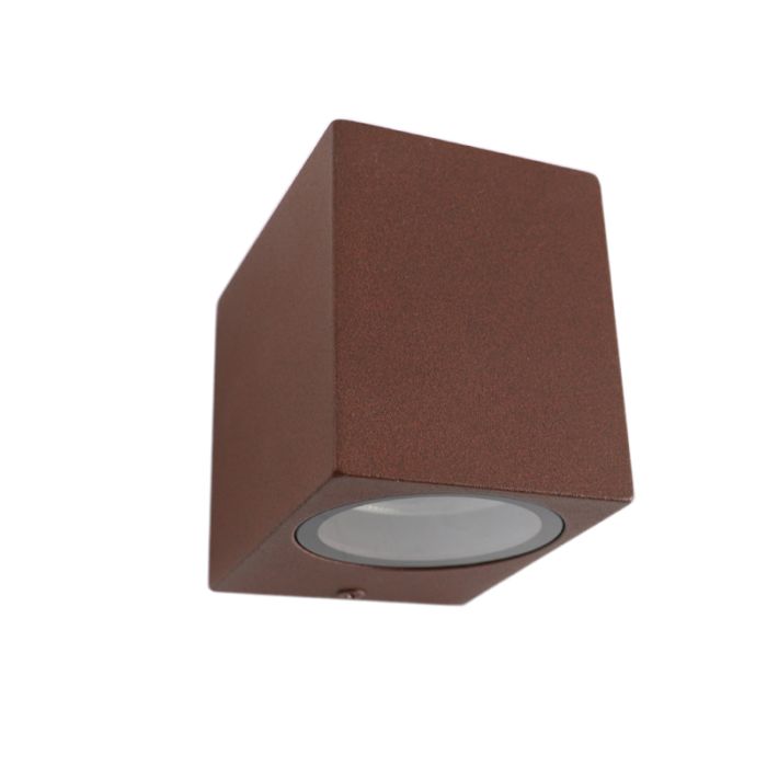 Moderne Corella wandlamp - roestbruin, klein