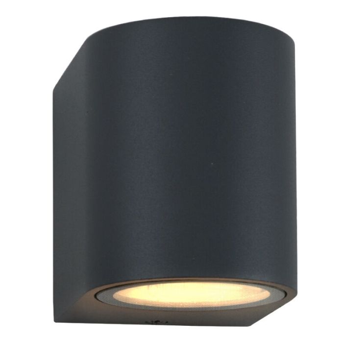 Antraciete buitenlamp Corina, aluminium, IP44