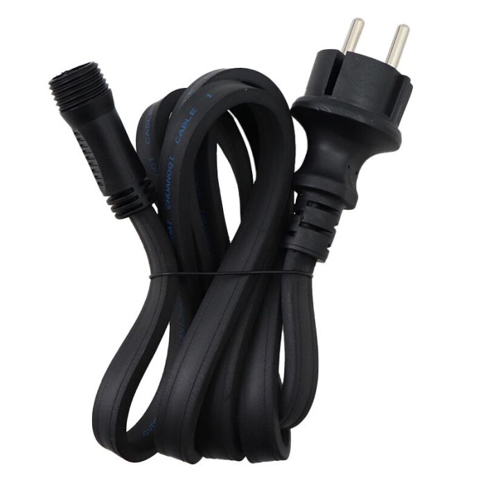 5m prikkabel, 10 fittingen