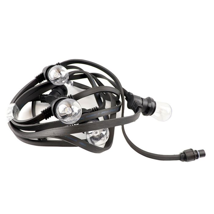 10m prikkabel inclusief 10 RGB lampjes (incl. controller)