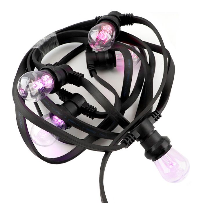 10m prikkabel inclusief 10 RGB lampjes (incl. controller)