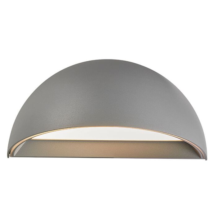 Grijze smart buitenlamp modern, Arcus Smart, 9,5W, 2700K LED, IP54