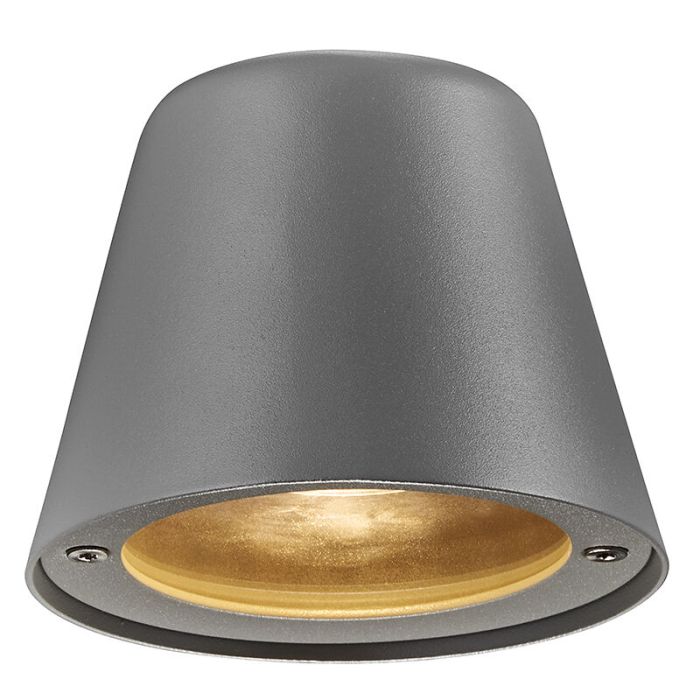 Grijze buitenlamp modern, Aleria, IP44