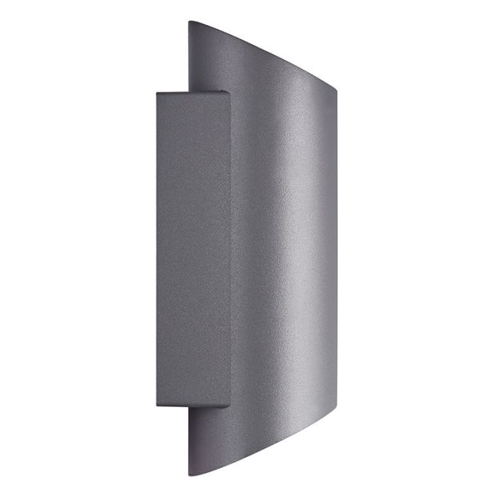 Antraciete buitenlamp modern, Nico, IP54