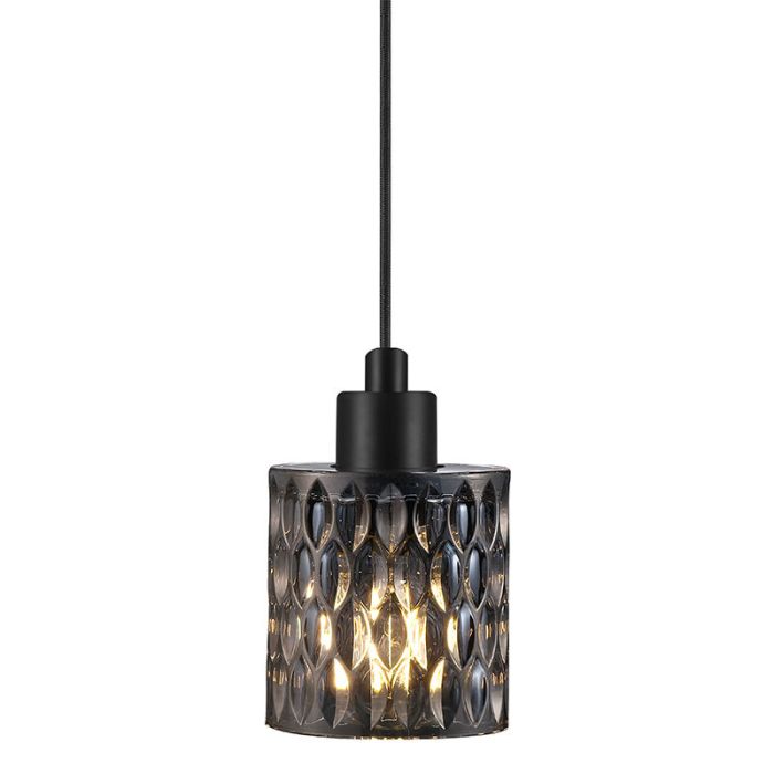 Grijze hanglamp retro, Hollywood