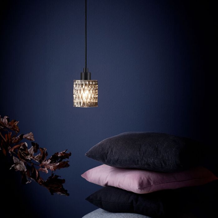 Grijze hanglamp retro, Hollywood