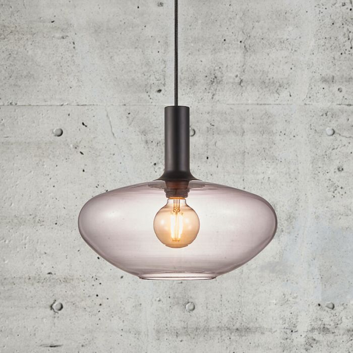 Zwarte hanglamp design, Alton