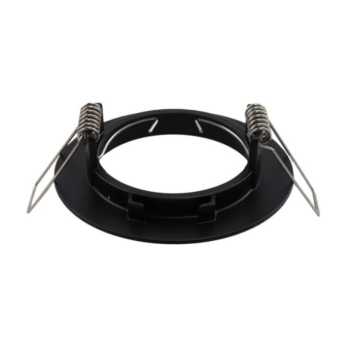 Aluminium inbouwspot zwart, Rudo