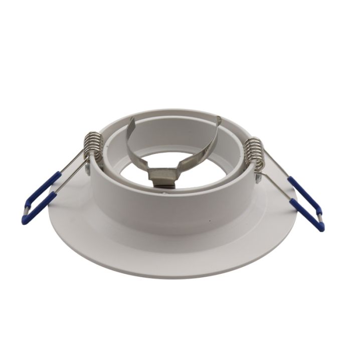Ronde inbouwspot Tycho, wit