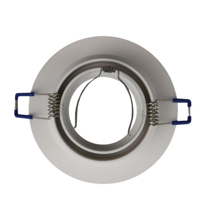 Ronde inbouwspot Tycho, wit