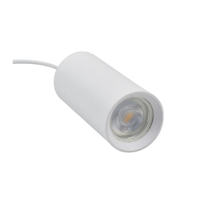 Witte 3-fase railspot Zahra, Pro