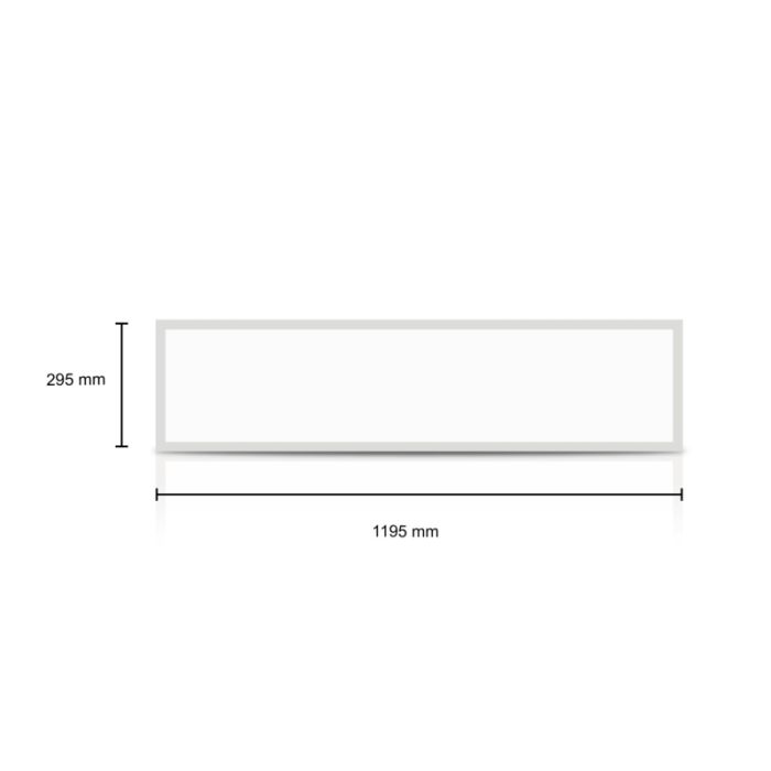 LED paneel 30x120 - 40W - 3000K - UGR<21 - back-lit