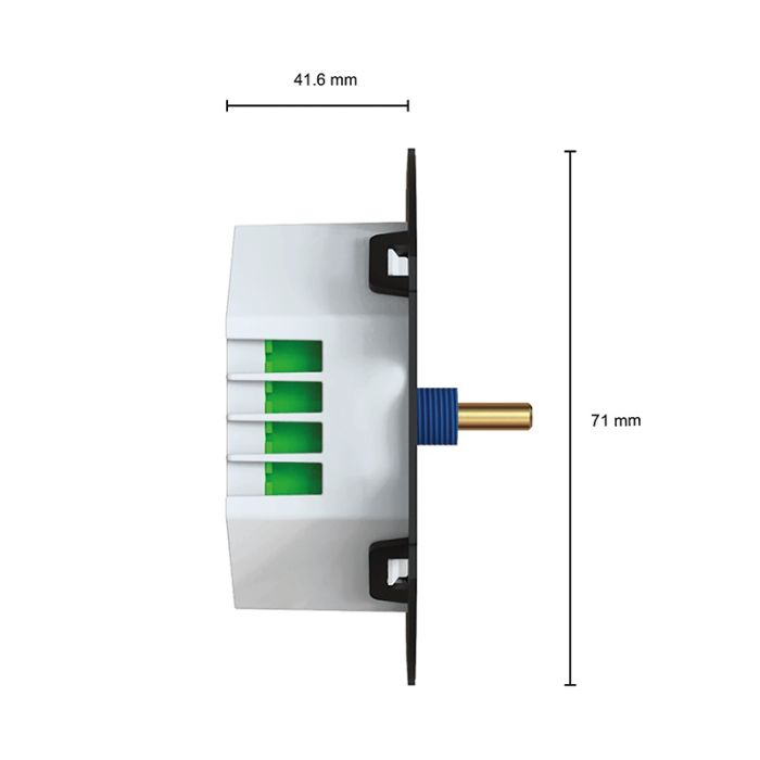 Dubbele LED dimmer 0,3-500W