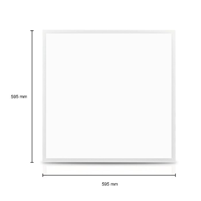 LED paneel 60x60 - 40W - 2700K/4000K/6500K - UGR<22 - dimbaar - back-lit