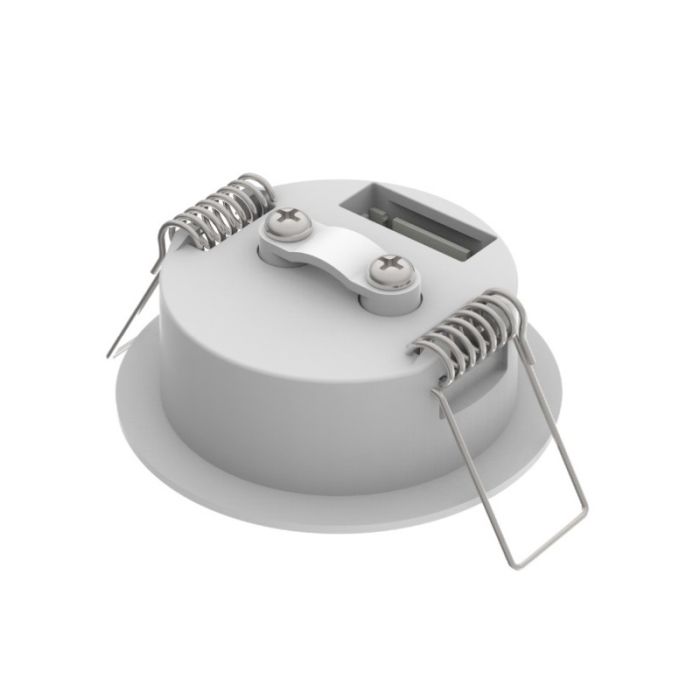 Witte noodverlichting inbouwspot, 1,2W, 6000K LED, 360° lens